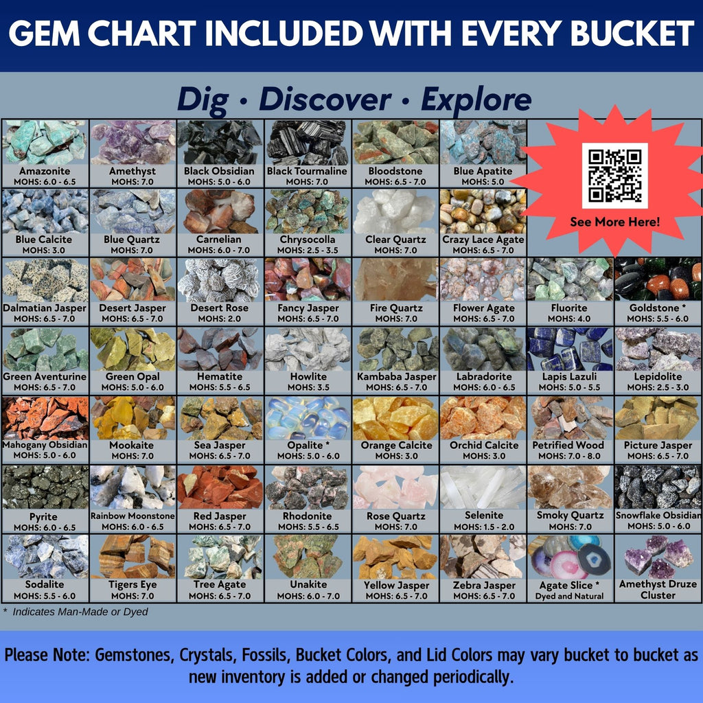Small Gem Mining Bucket