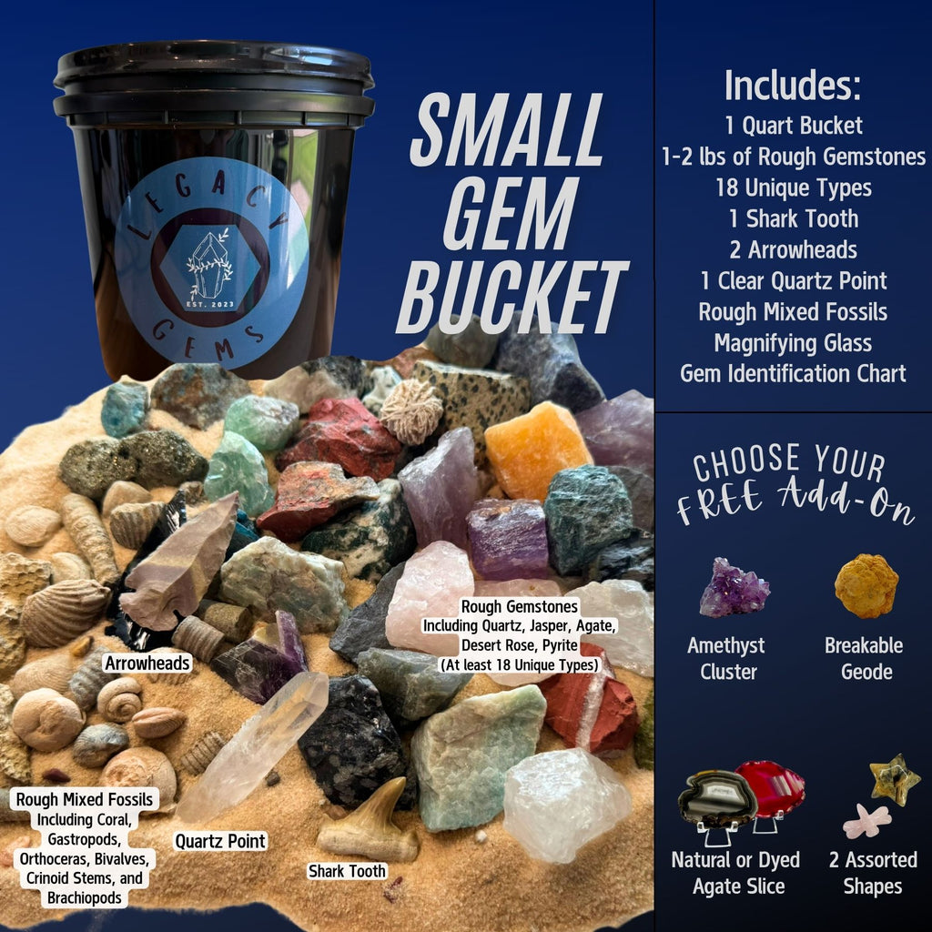 Small Gem Mining Bucket