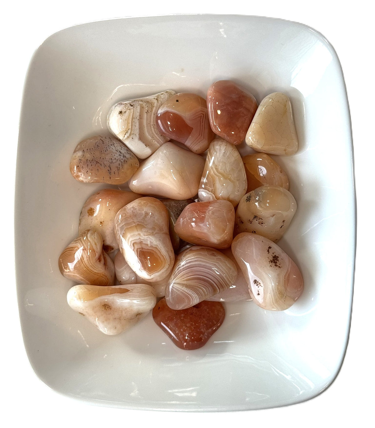 Tumbled Apricot Agate