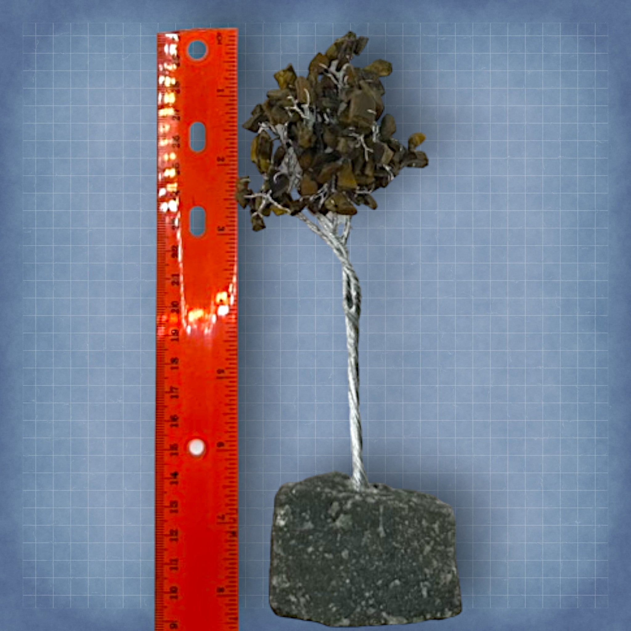 Small Gem Tree- 100 Gemstone, Approx. 6”-7” Tall