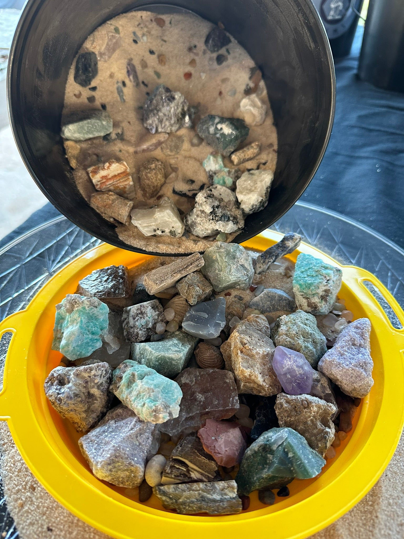 Gem Mining Bucket