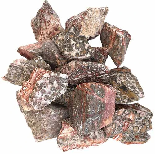 Rough Red Leopardskin Jasper
