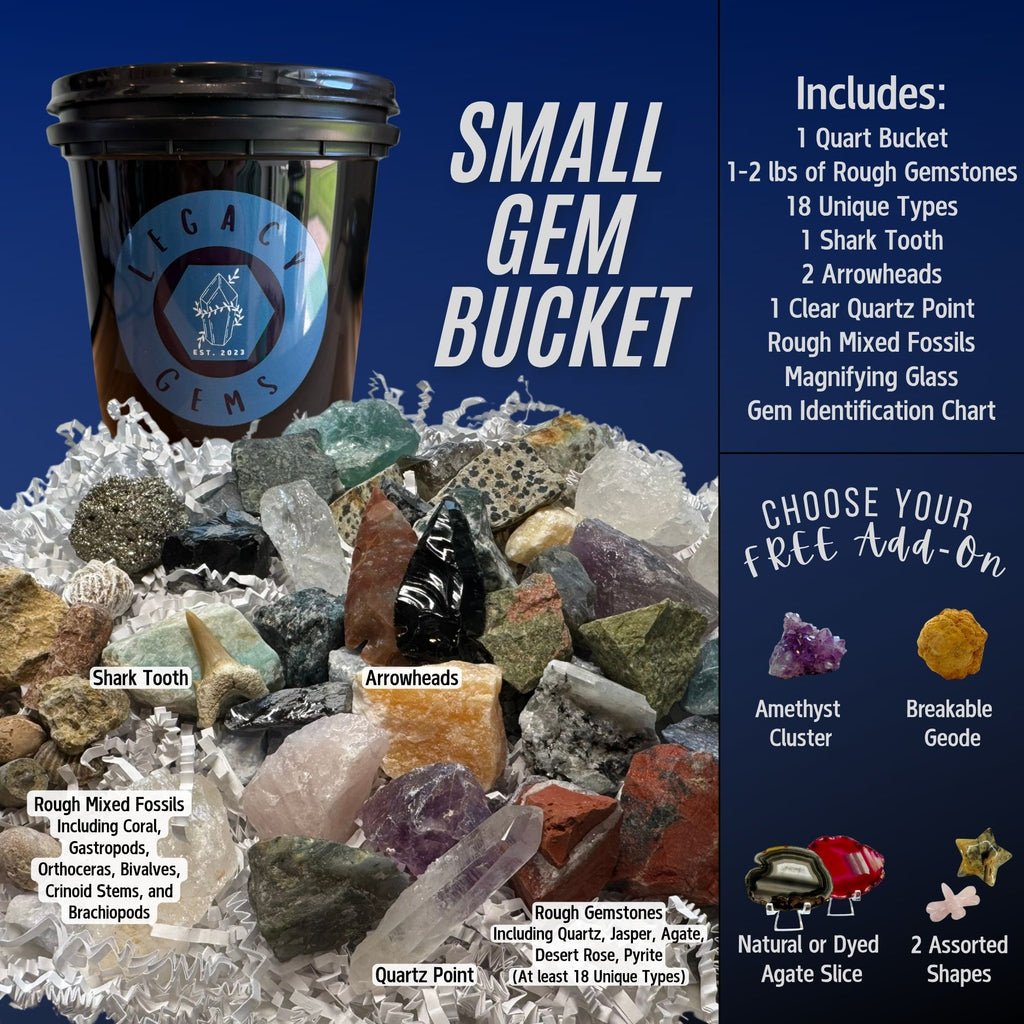 Small Gem Mining Bucket