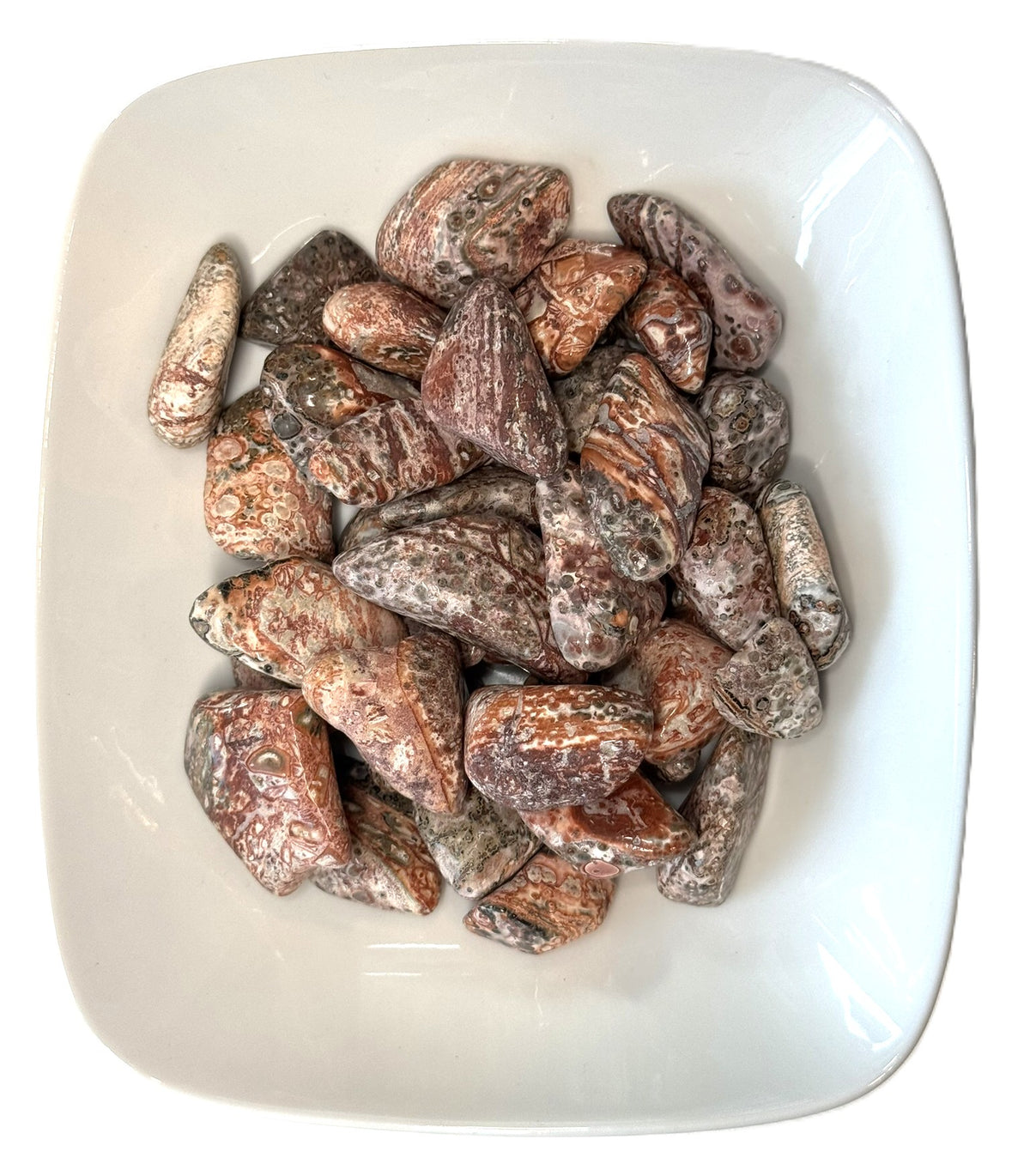Tumbled Leopard Skin Jasper